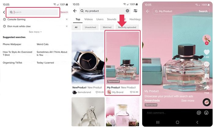 Douyin thử nghiệm tìm kiếm bằng Ai tạo sinh, TikTok có thể sớm học theo. Ảnh: Social Media Today